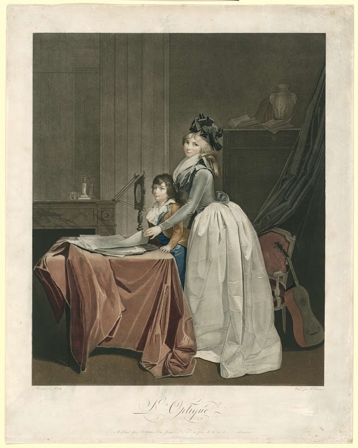 L'optique', J.F. Cazenave, Louis-Léopold Boilly, ca. 1794