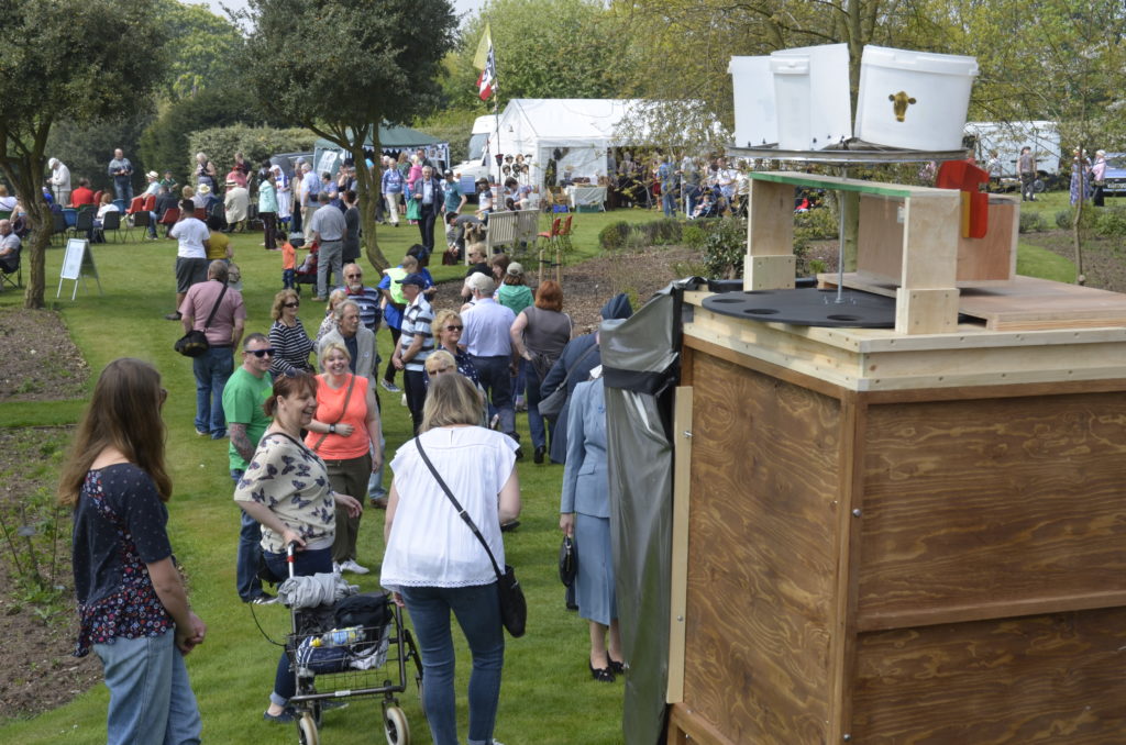 Camera Obscura + The Wind at Castle Bromwich Hall Gardens