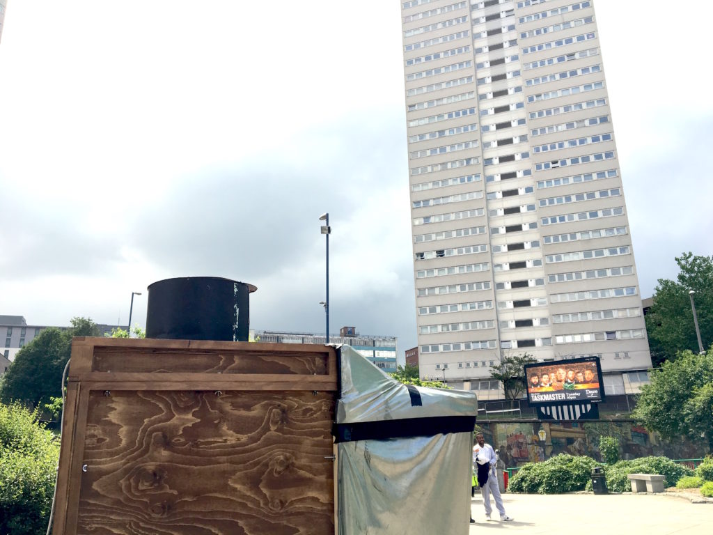 The camera obscura and one of the sentinels