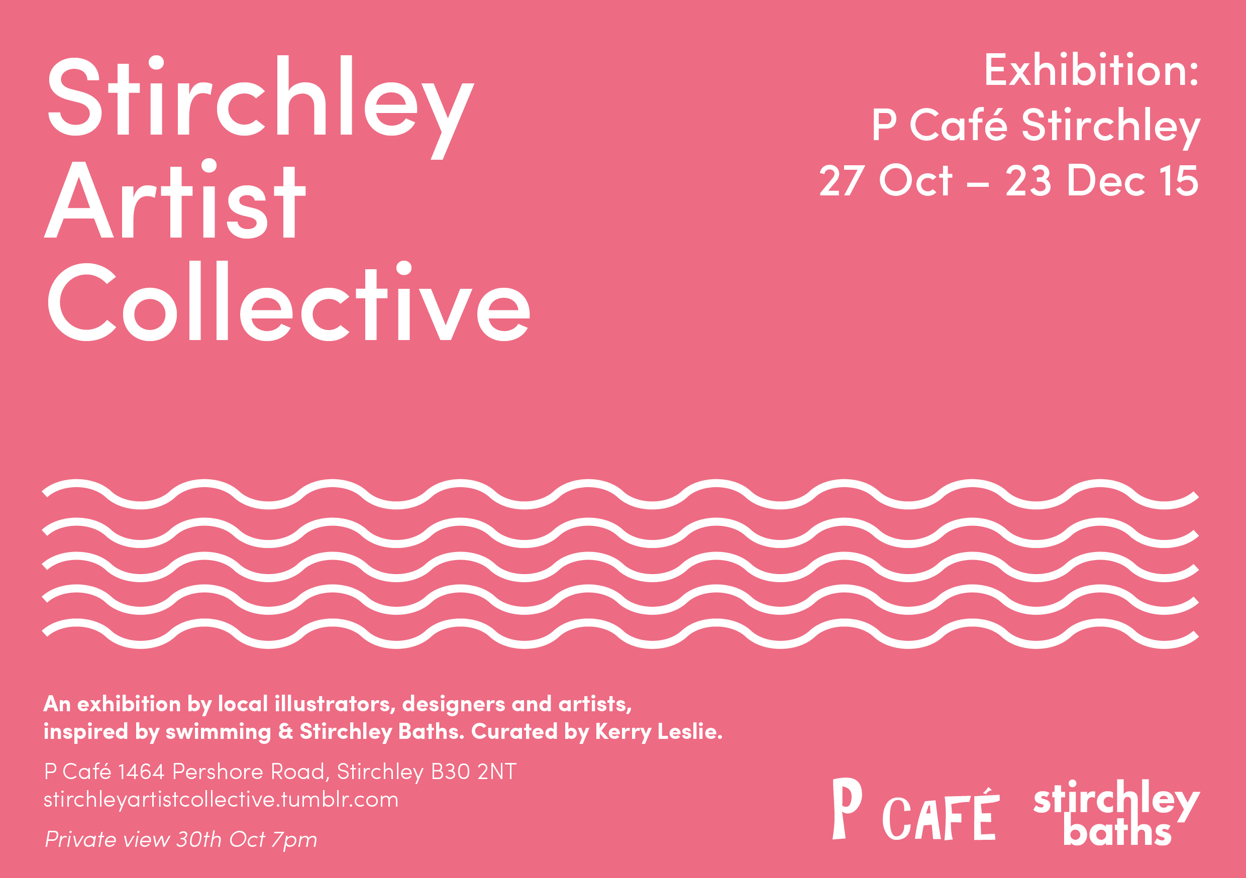 2015-10-22 Stirchley Artist Collective FLyer