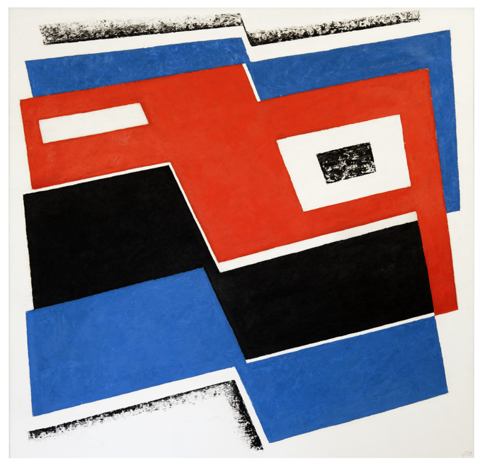 Josef Albers, 'Construction in Red-Black-Blue', 1939, ©The Josef and Anni Albers Foundation/ VG Bild-Kunst, Bonn and DACS, London 2015.