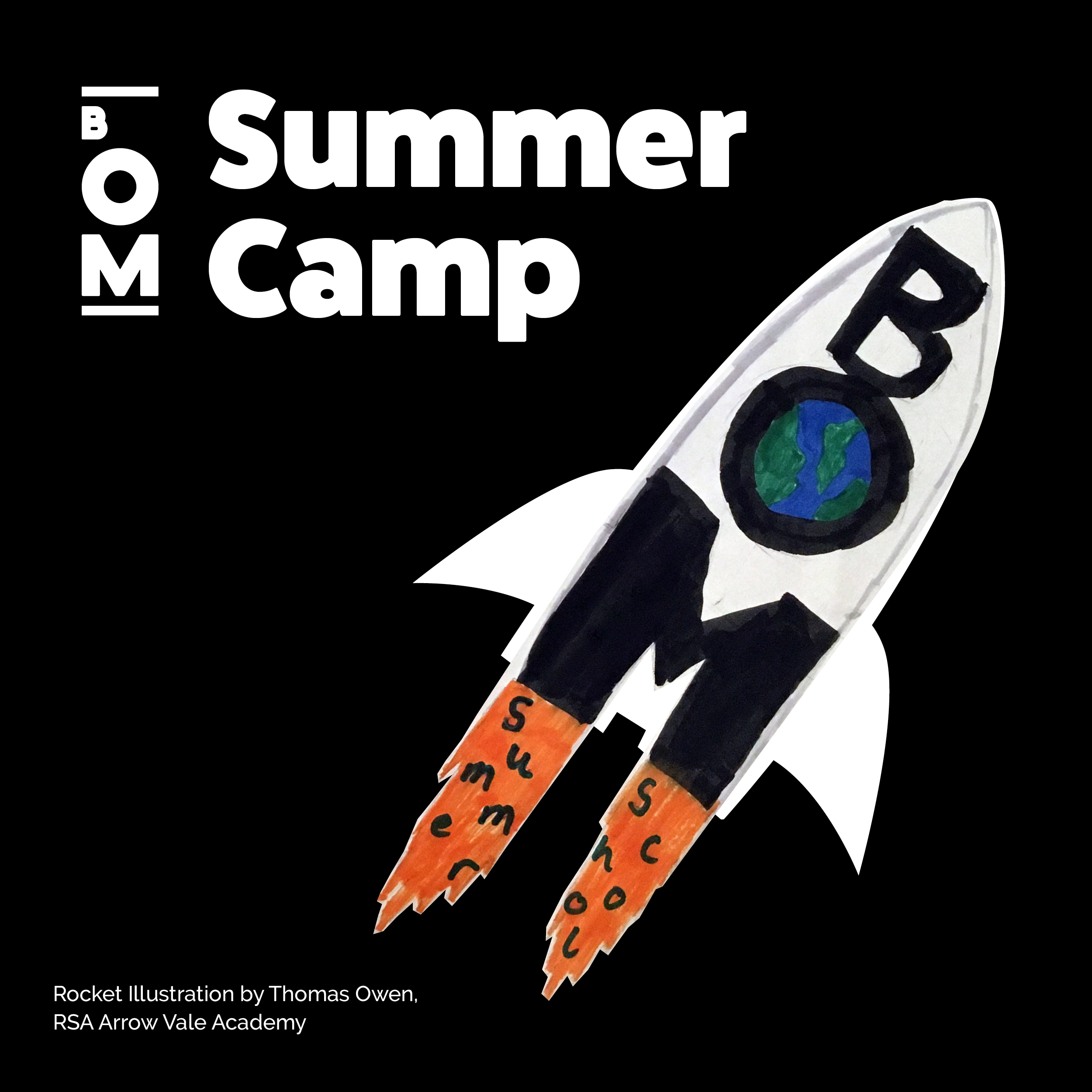 Summer Camp Social Graphic